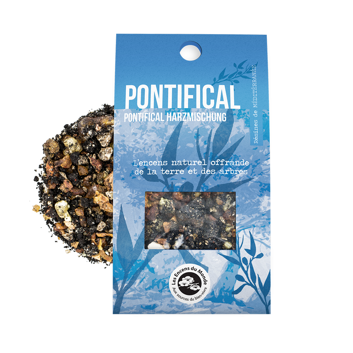 Pontifical - résines - Les Encens du Monde - Aromandise - packaging av