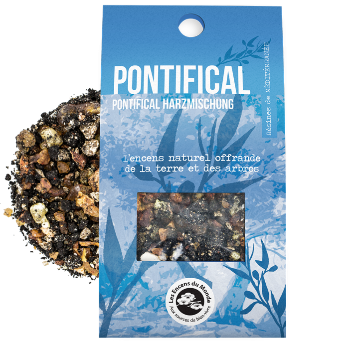 Pontifical - résines - Les Encens du Monde - Aromandise - packaging av