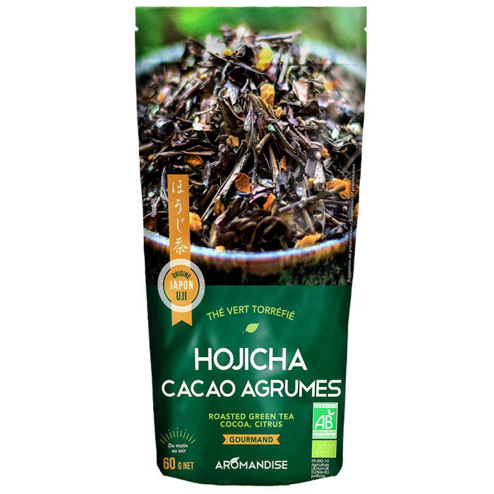 THE VERT HOJICHA CACAO AGRUME 60 GR*