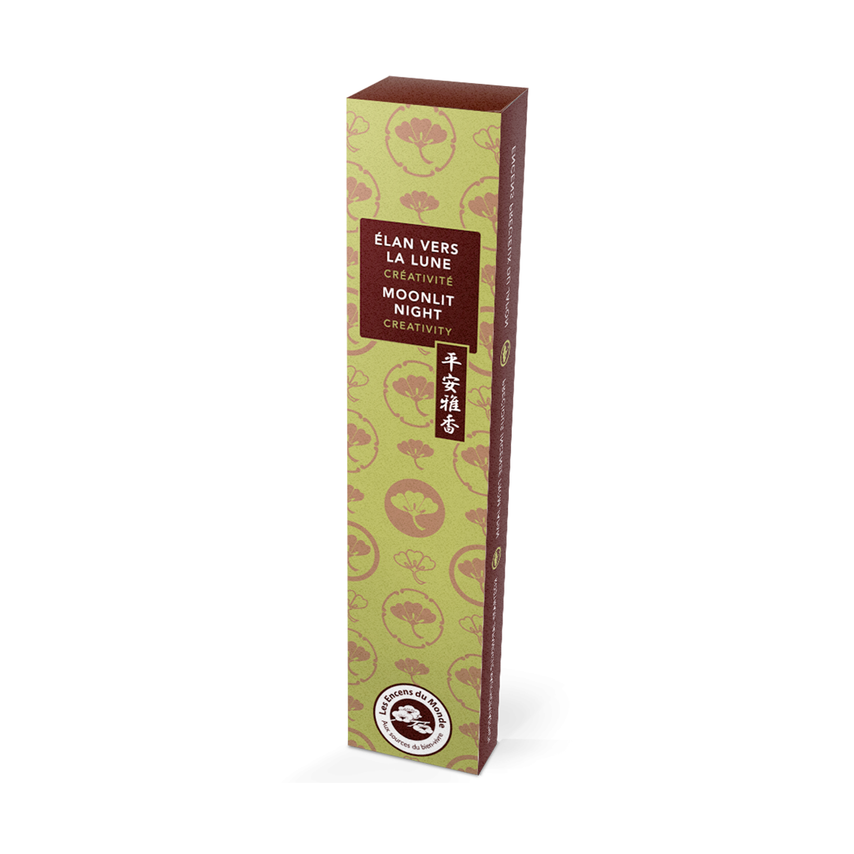 Elan vers la lune - Karin - Encens Japonais - Les Encens du Monde - Aromandise - packaging