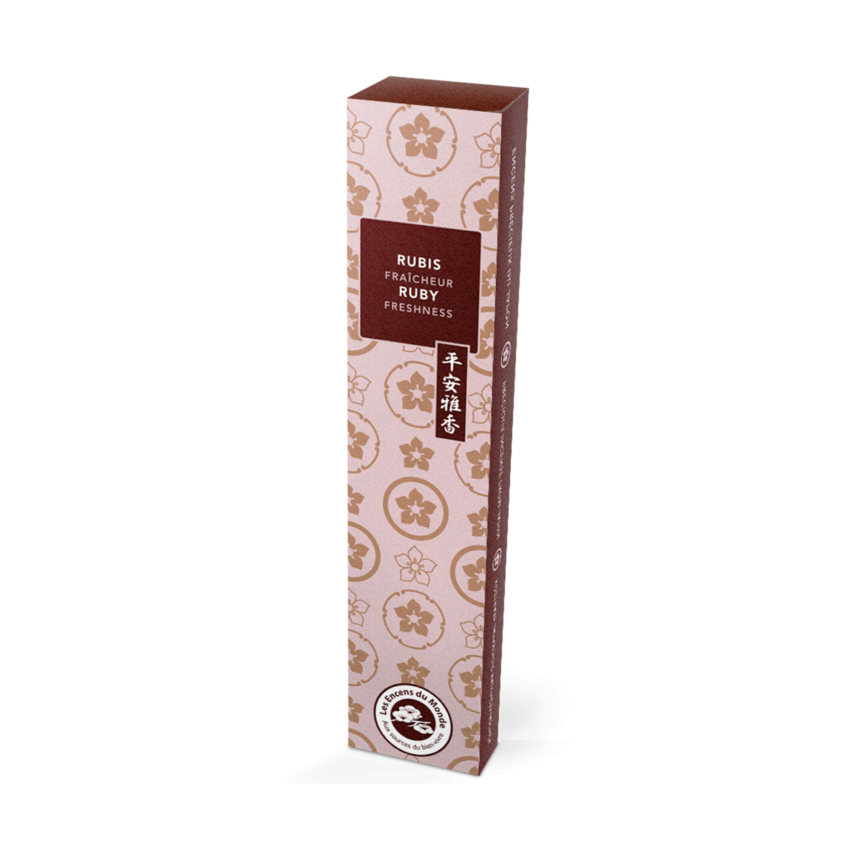 Rubis - Karin - Encens japonais - Les Encens du Monde - Aromandise - packaging
