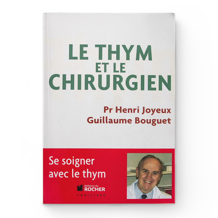 Livre le Thym et le Chirurgien - Aromandise - couverture