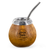 Calebasse et bombilla pour maté - Aromandise - face