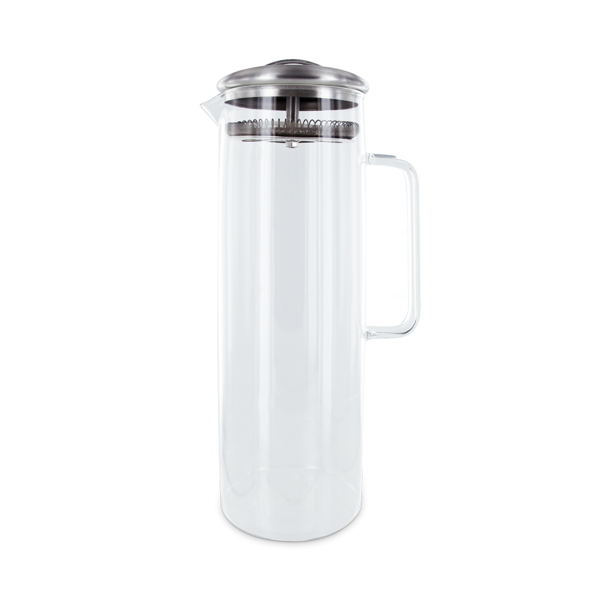 CARAFE EN VERRE - pour thés glacés - Aromandise - profil vide