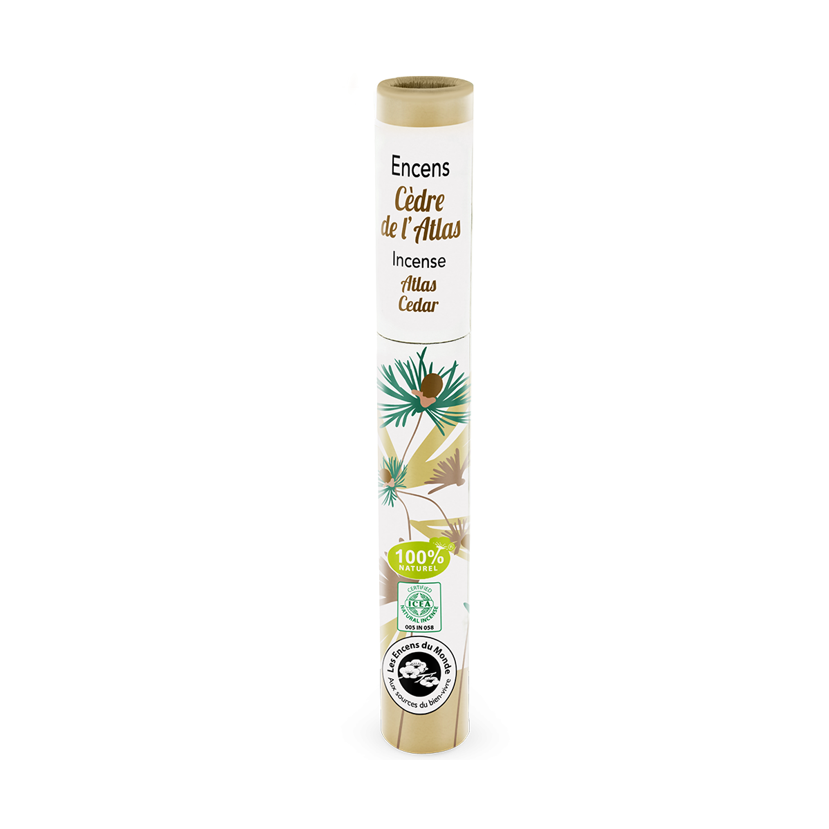 Herbosense Cèdre de l'Atlas - Les Encens du Monde - Aromandise - packaging