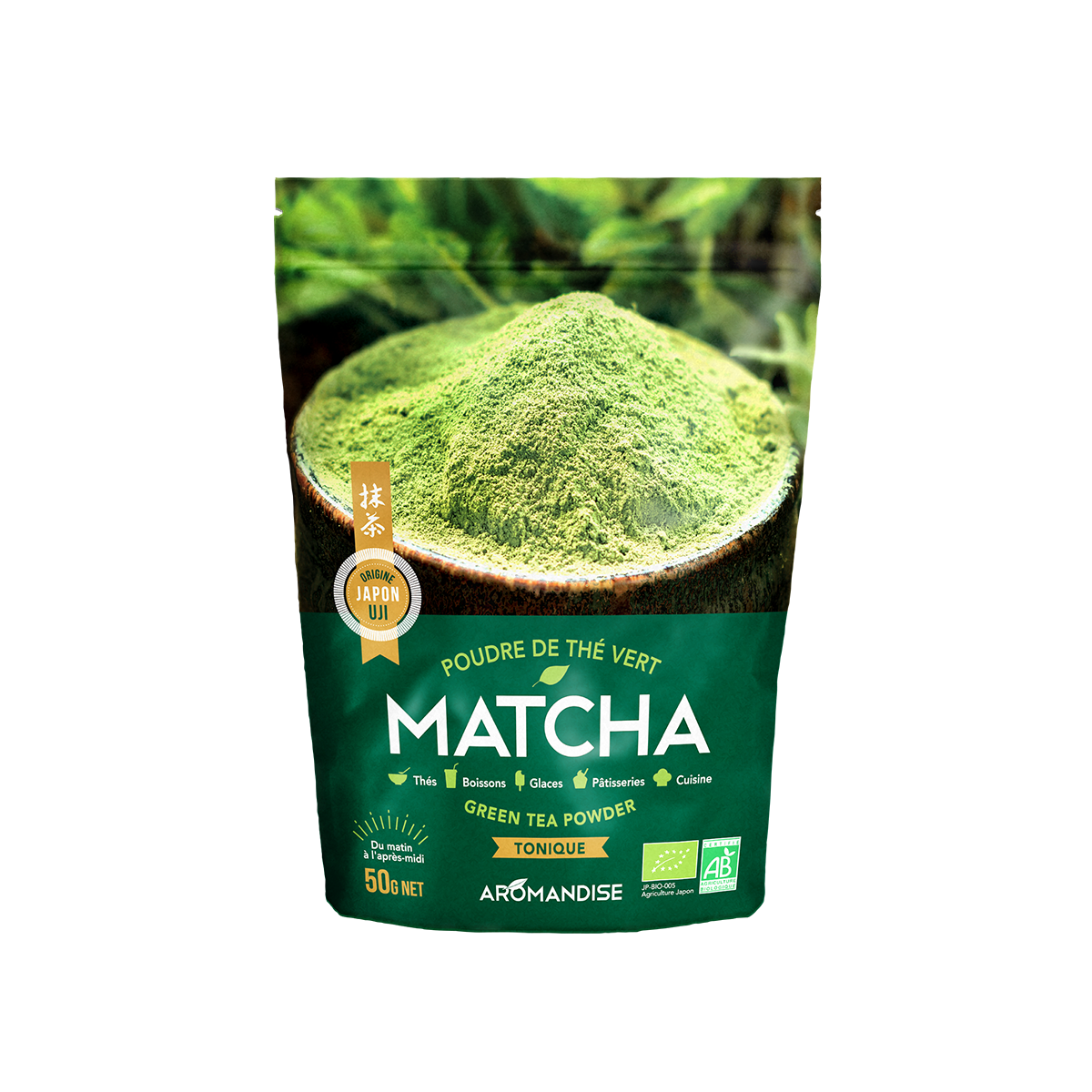 Matcha bio - Thé vert en poudre du Japon