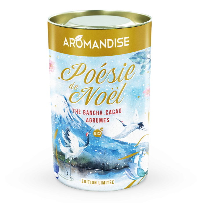 Thé Poésie de Noël Bancha-Cacao-Agrumes