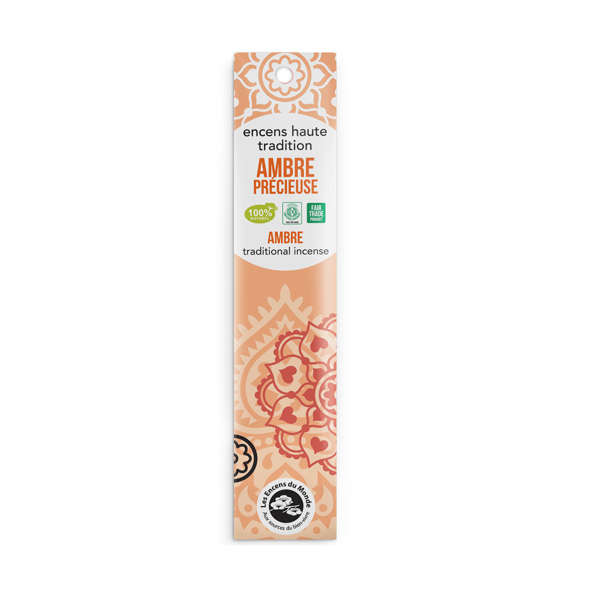Encens Haute Tradition Ambre Précieuse - Les encens du monde - Packaging
