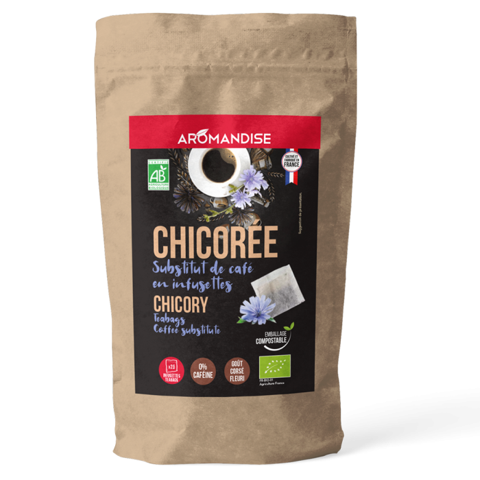 Chicorée torréfiée - Aromandise - face