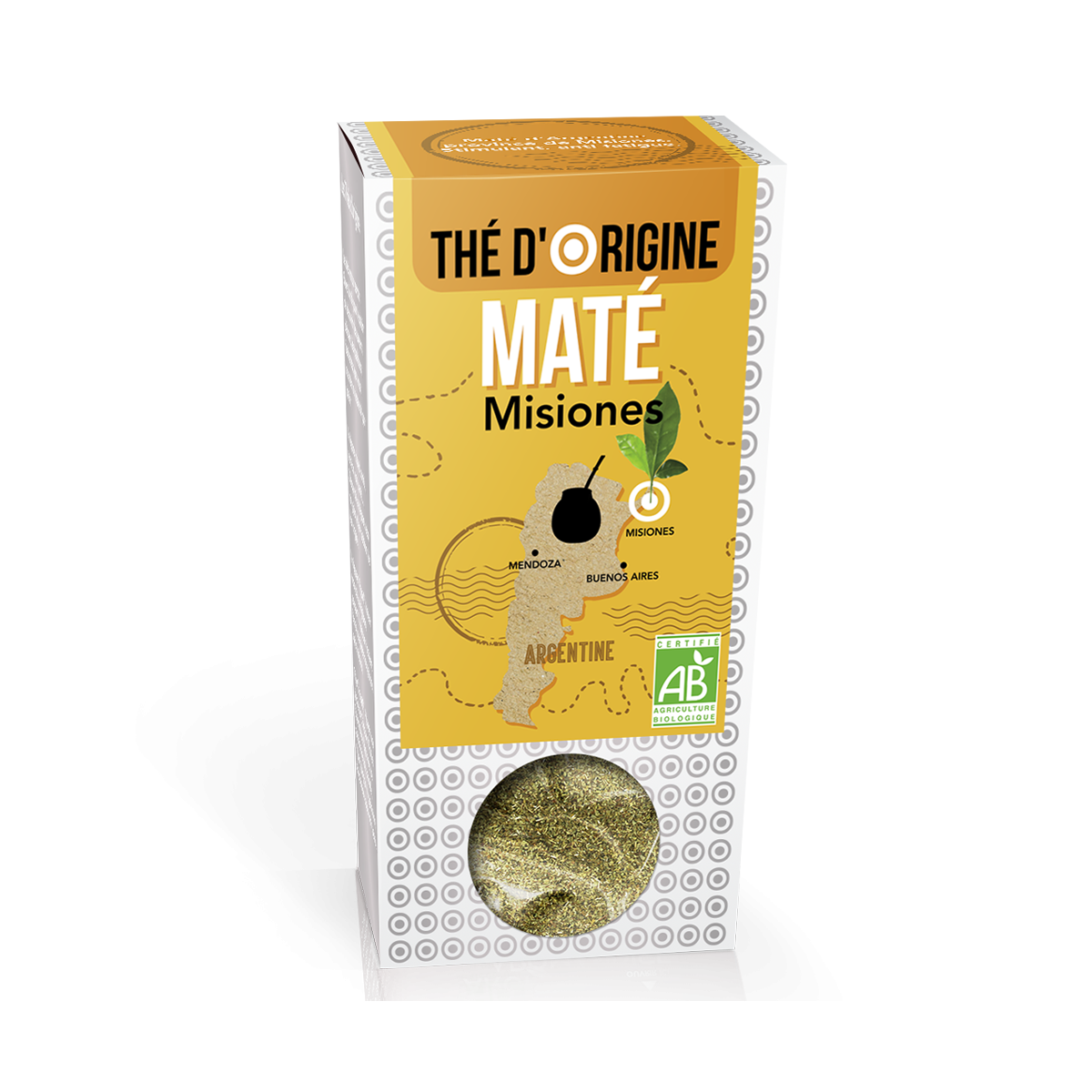 Maté de Misiones - Thés d'Origine - Aromandise - face