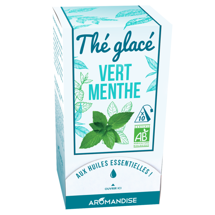 Thé glacé bio Thé vert - Menthe à infuser