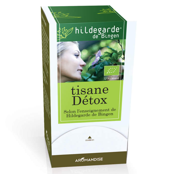 Tisane Détox - Hildegarde de Bingen - Aromandise - Packaging
