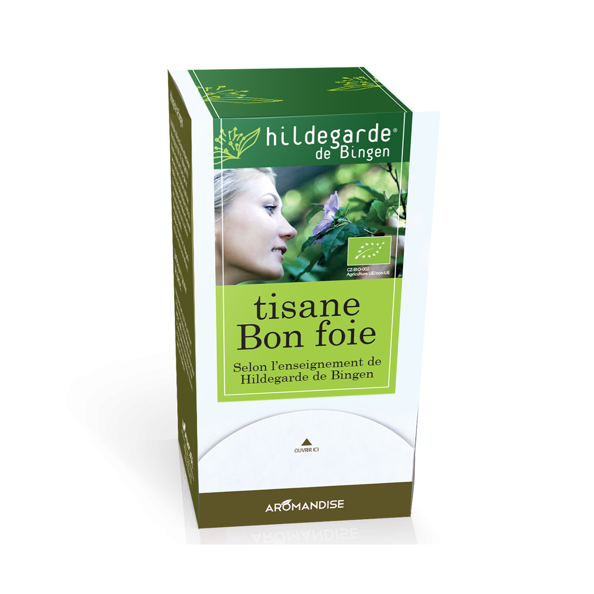 Tisane Bon Foie - Hildegarde de Bingen - Aromandise - Packaging