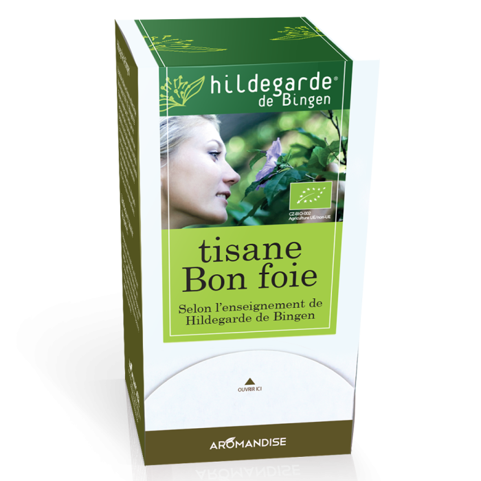 Tisane Bon Foie - Hildegarde de Bingen - Aromandise - Packaging