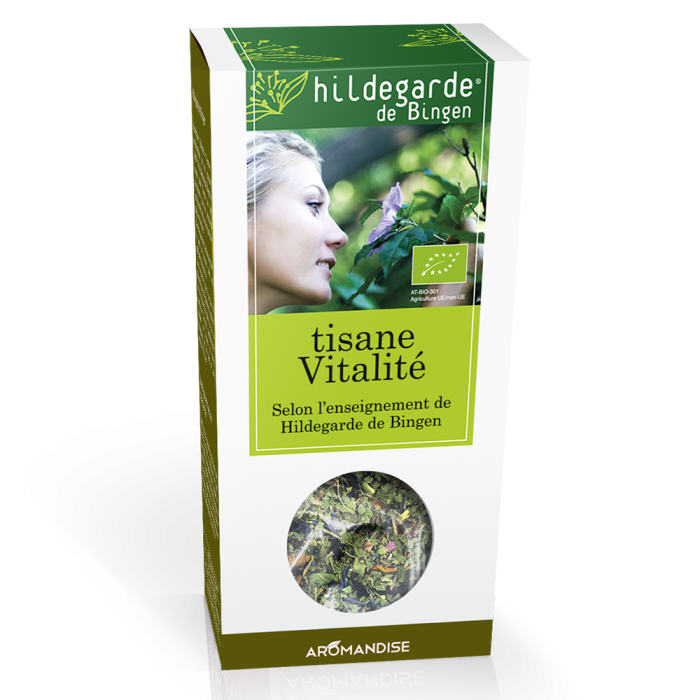 Tisane vitalité Hildegarde vrac - Hildegarde de Bingen - Aromandise - produit