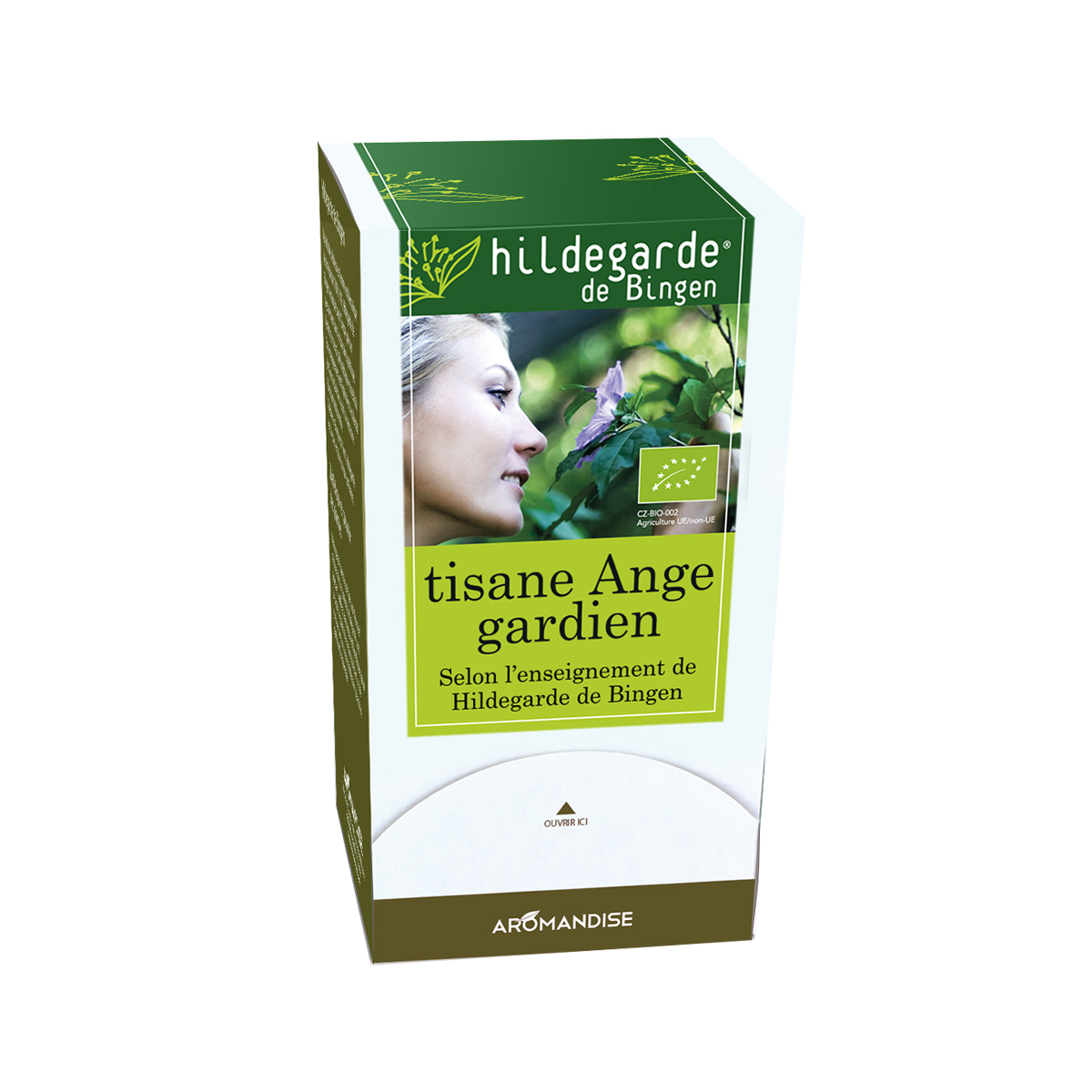 Tisane ange gardien Hildegarde sachets - Hildegarde de Bingen - Aromandise - produit