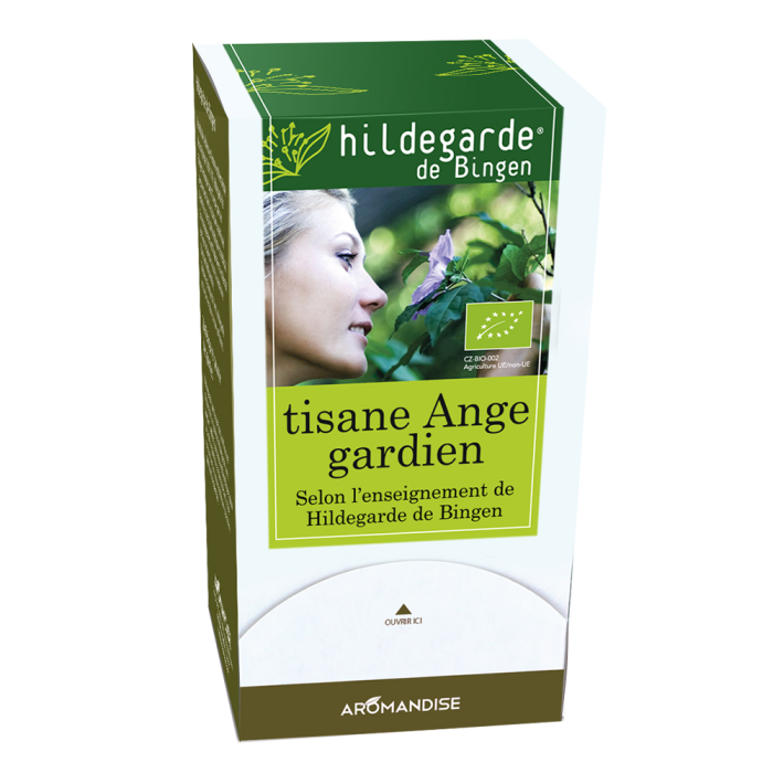 Tisane ange gardien Hildegarde sachets - Hildegarde de Bingen - Aromandise - produit