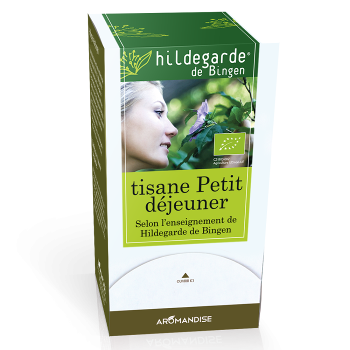 Tisane petit déjeuner Hildegarde sachets - Hildegarde de Bingen - Aromandise - produit
