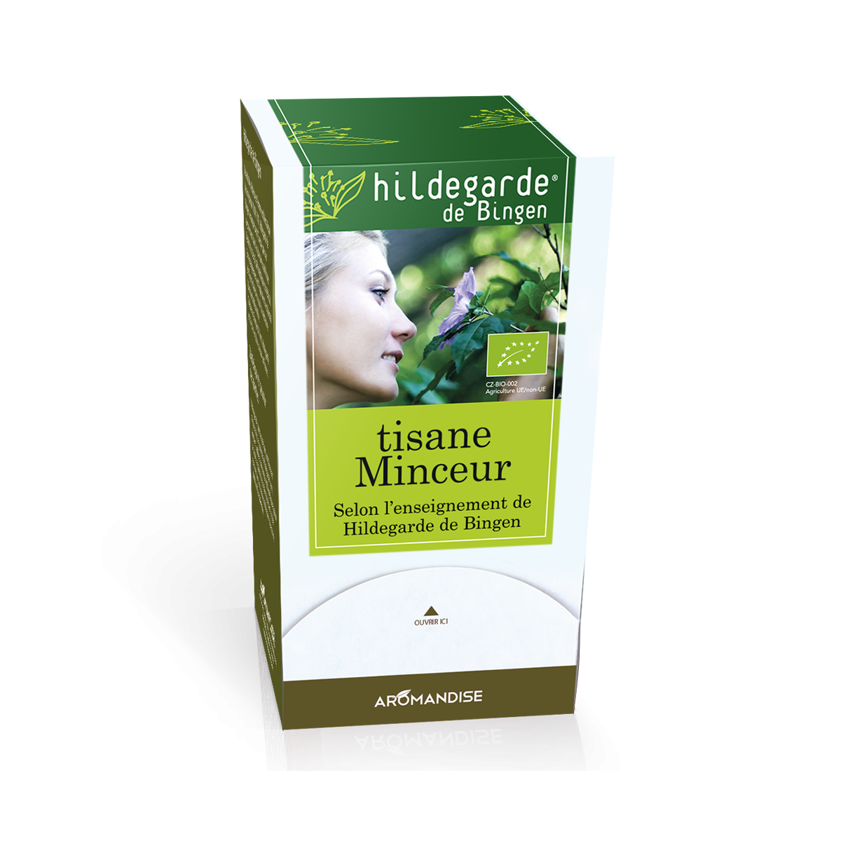Tisane minceur Hildegarde sachets - Hildegarde de Bingen - Aromandise - produit
