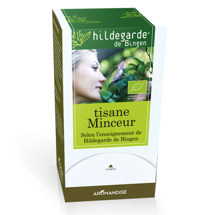 Tisane minceur Hildegarde sachets - Hildegarde de Bingen - Aromandise - produit