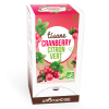 Tisane Cranberry Citron Vert - tisanes gourmandes - packaging