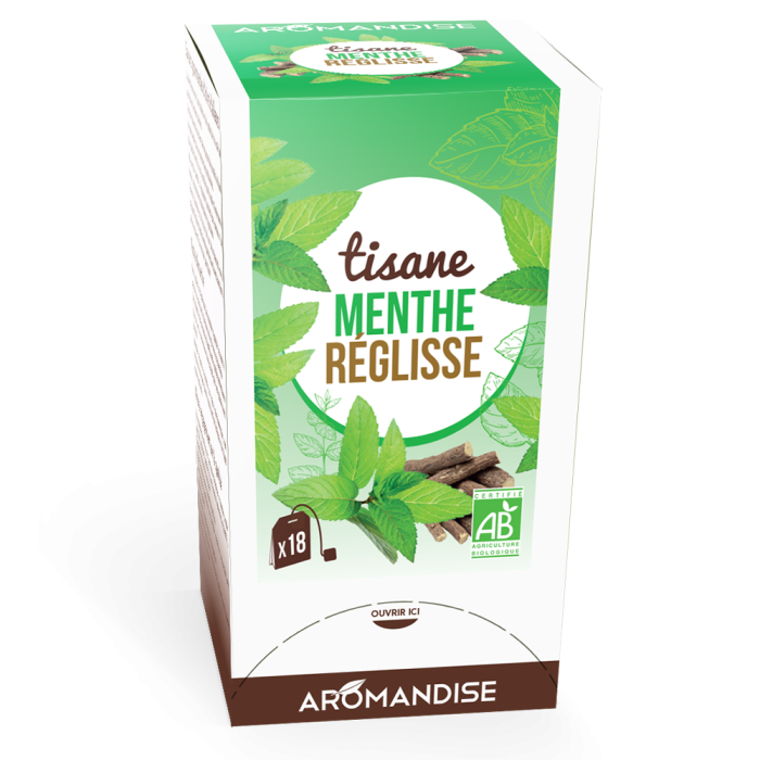 UPrana Tisane Menthe Poivrée Vrac 50g