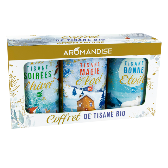 Coffret Tisanes de Noël - Aromandise - face