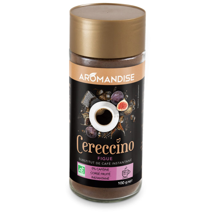 Cereccino Figue - Substitut de café - face - AROMANDISE
