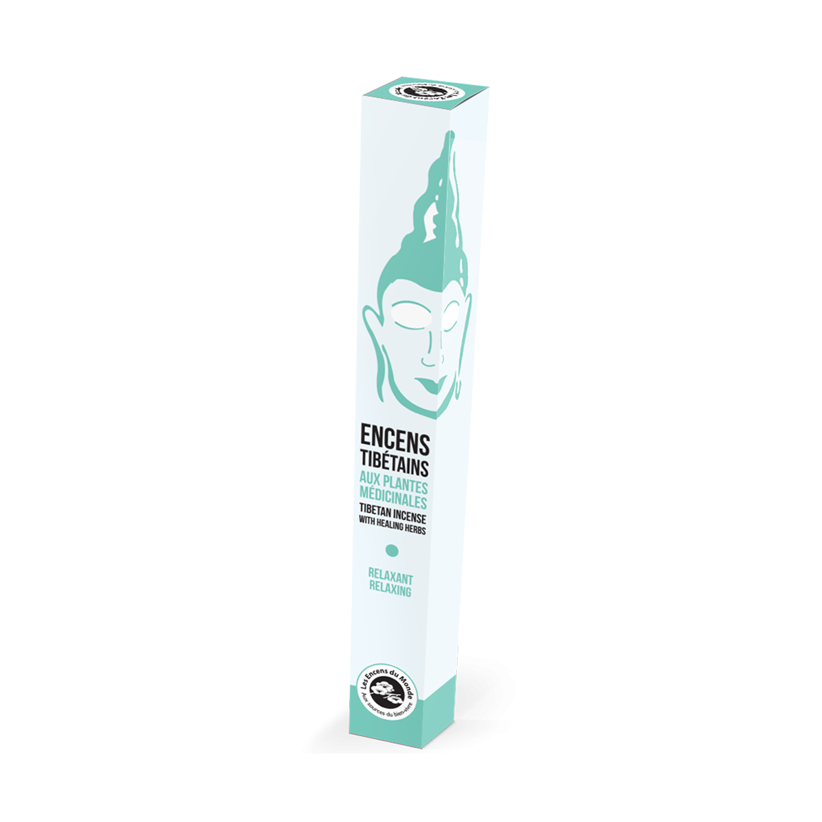 Encens Tibétain Dr Dolkar - Relaxant - Les Encens du Monde - Aromandise - packaging av