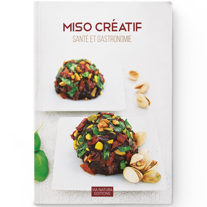 Livre Miso Créatif - Epicerie japonaise et macrobiotique - Aromandise - couverture