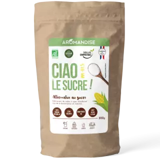 Ciao le sucre Maïs - face - aromandise