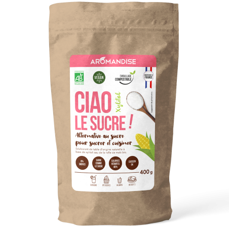 Ciao le sucre xylitol - face - aromandise