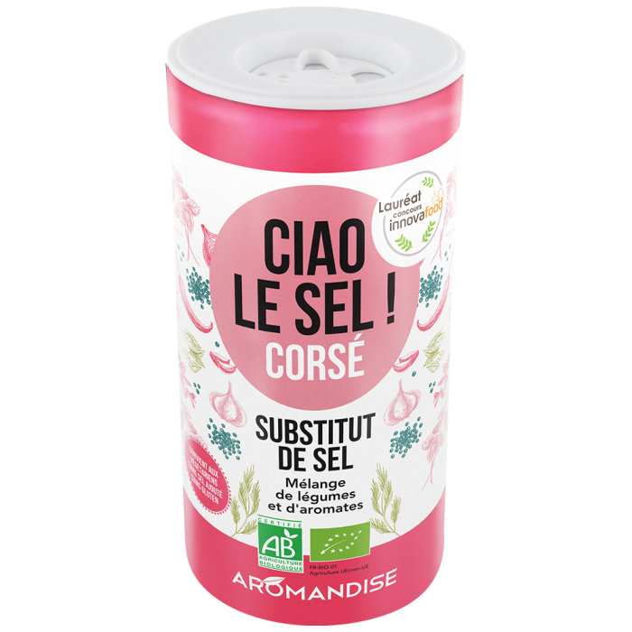 Ciao le Sel Corsé - Hildegarde de bingen - Aromandise - Packaging