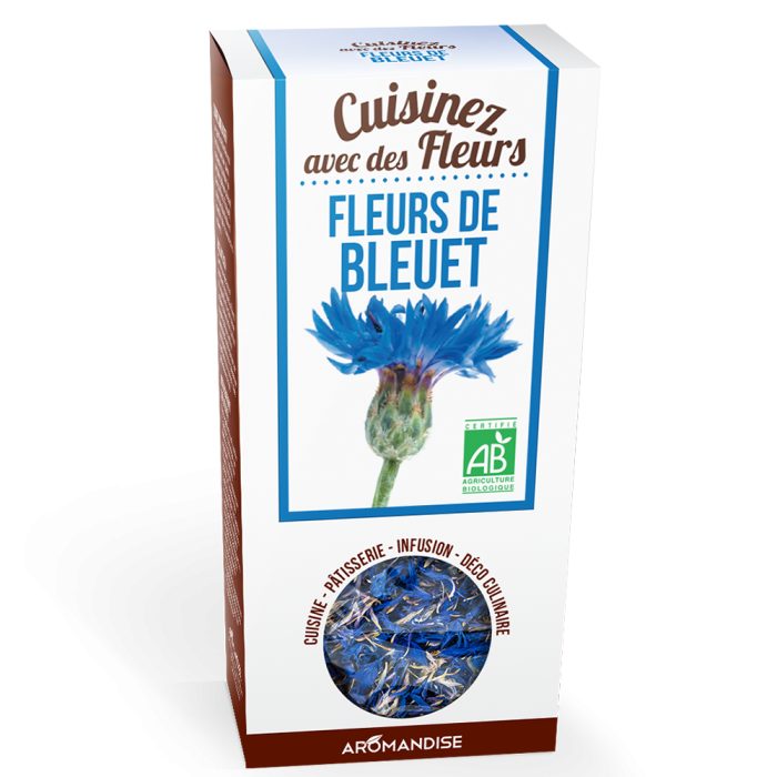 Fleurs de bleuets - Aromandise - packaging av