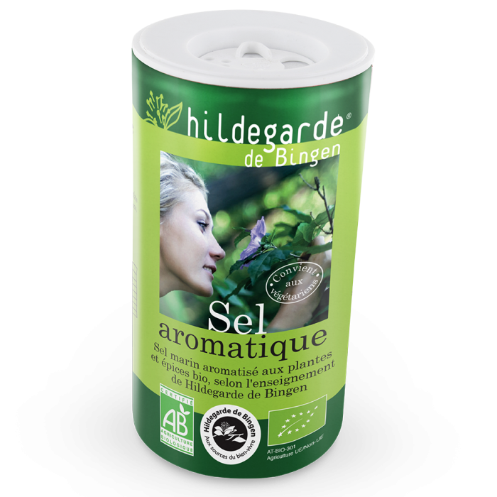 Sel aromatique - Hildegarde de Bingen - Aromandise - face