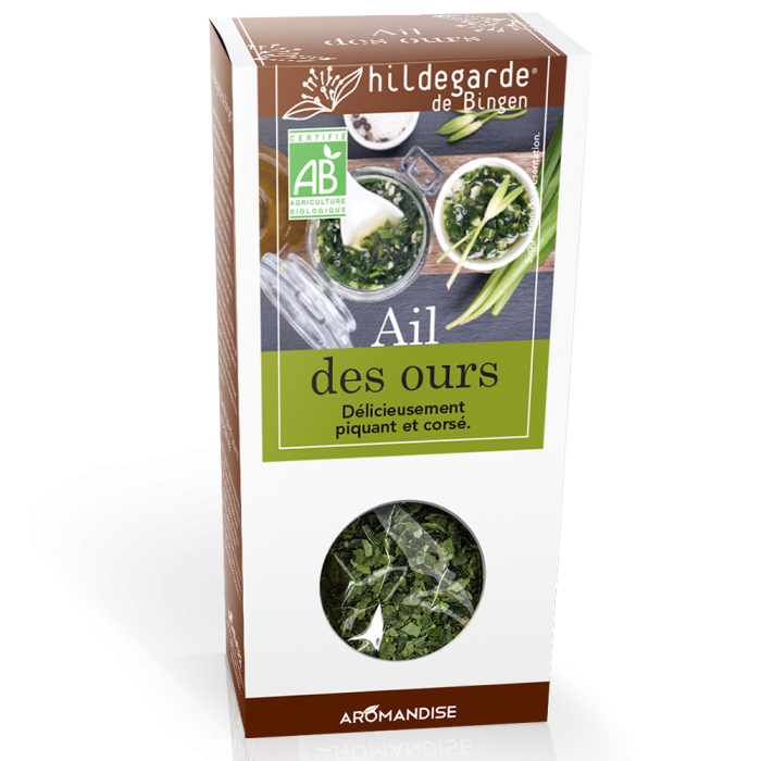 Ail des ours - Herboristerie d'Hildegarde - Aromandise - Packaging et produit