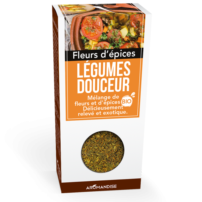 Légume douceur - Fleurs d'épices - Aromandise - face