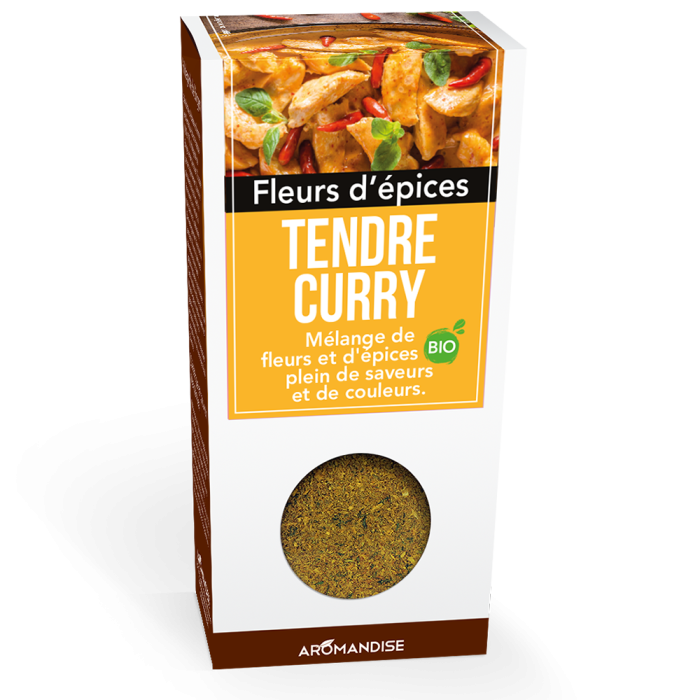 Tendre curry - Fleurs d'épices - Aromandise - produit