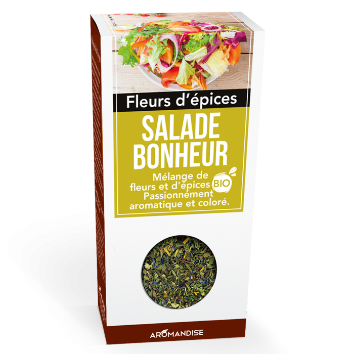 Salade bonheur - Fleurs d'épices - Aromandise