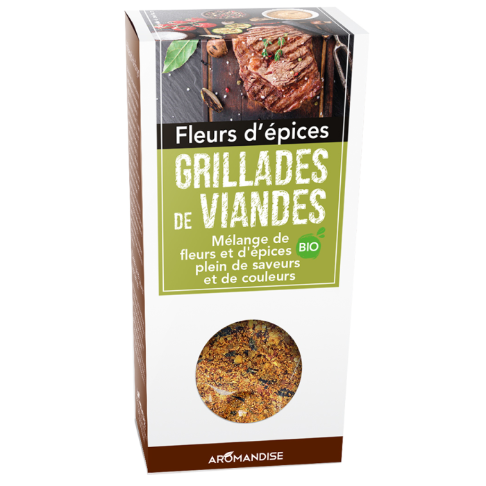 Grillades de viandes - Fleurs d'épices - Aromandise