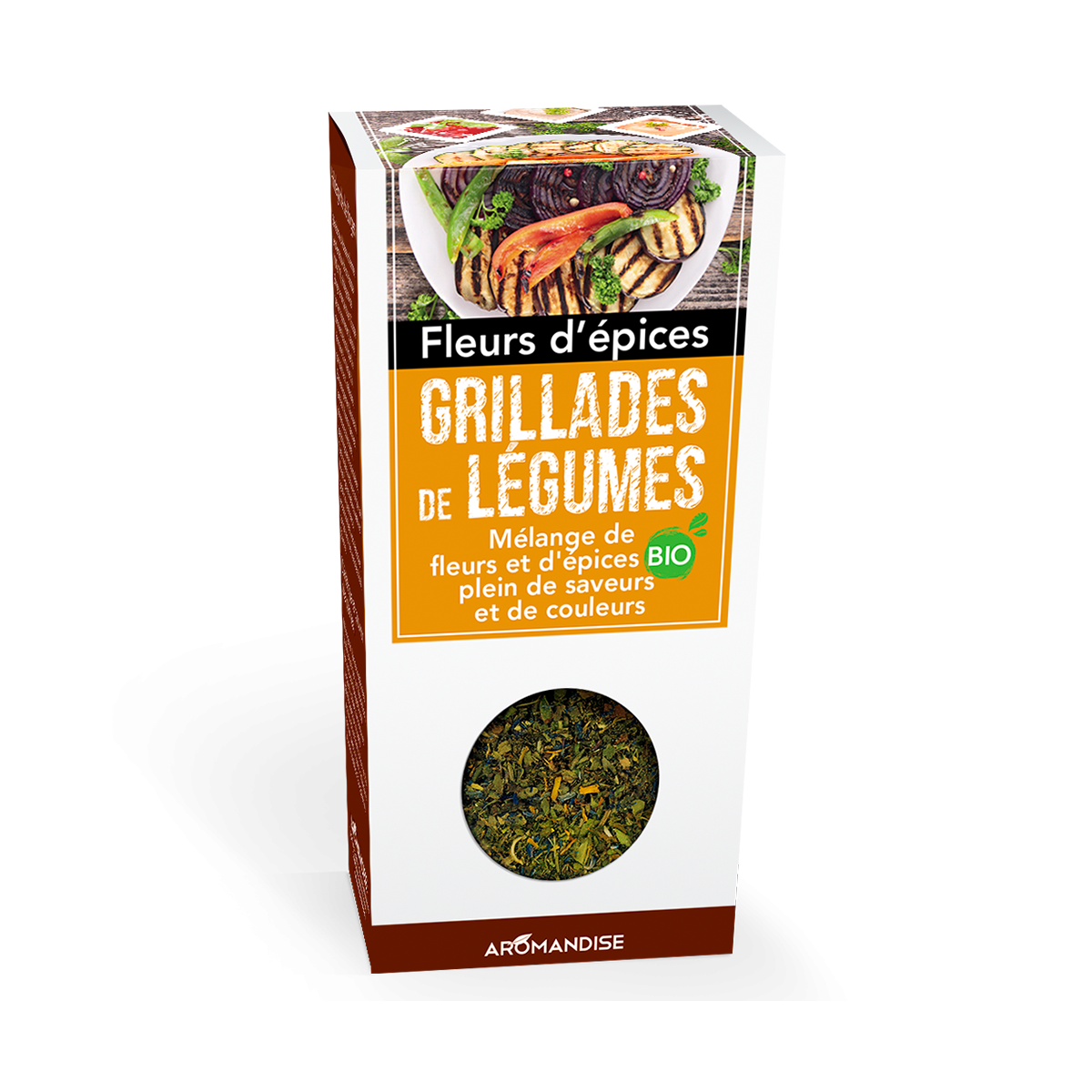 Grillades de légumes - Fleurs d'épices - Aromandise