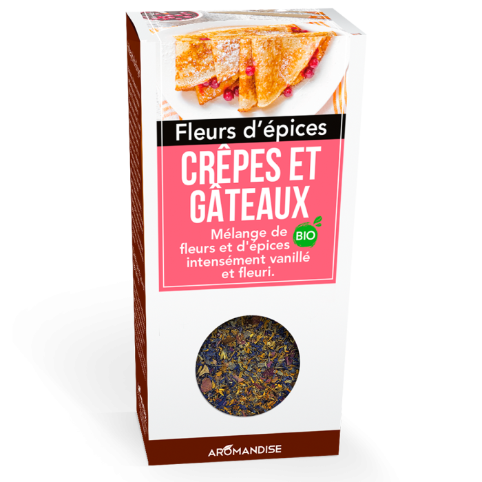 Crêpes et gâteaux - Fleurs d'épices - Aromandise