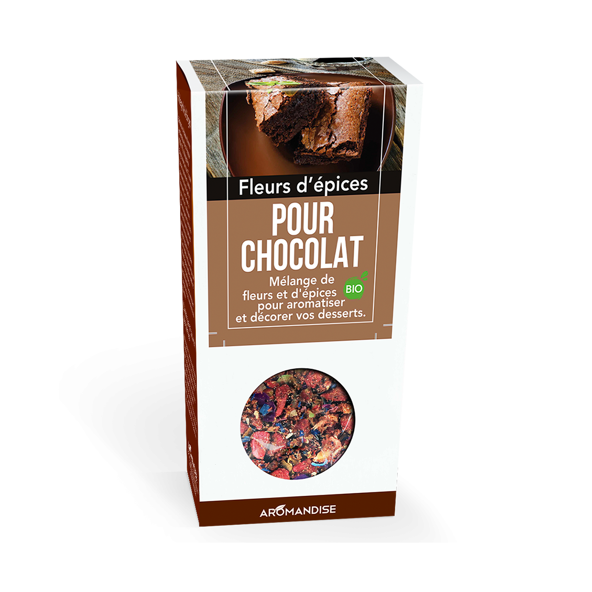 Chocolat - Fleurs d'épices - Aromandise - pack av