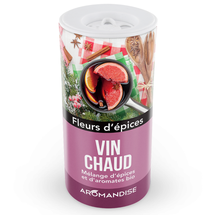 Vin chaud 50g - Fleurs d'épices - Aromandise - produit