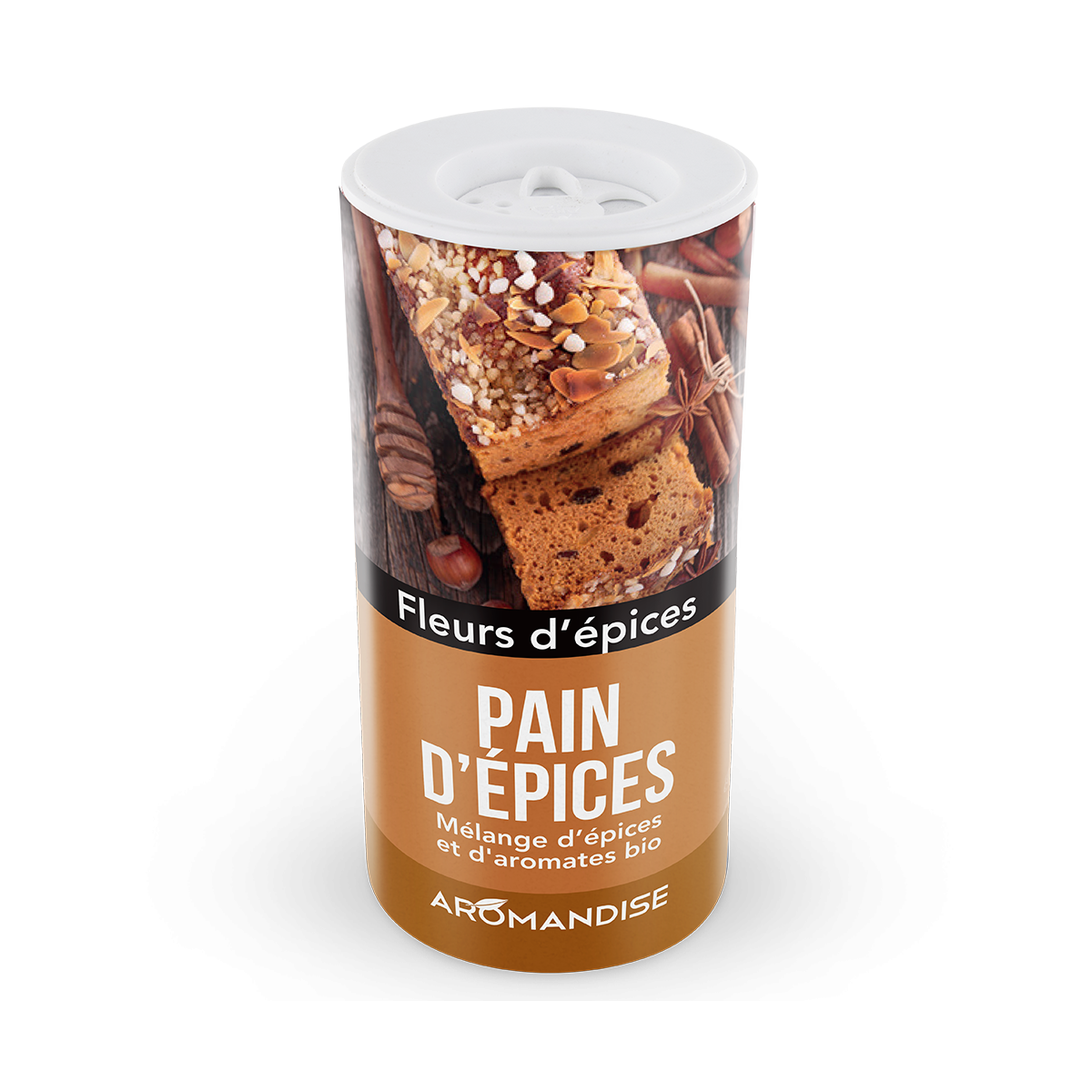 Boite métal pain d'épices - Fleurs d'épices - Aromandise - produit
