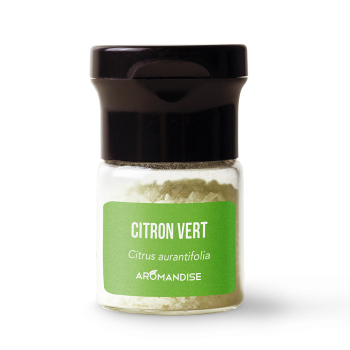 citron vert - cristaux d'huiles essentielles - Aromandise