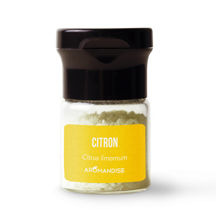 citron - cristaux d'huiles essentielles - Aromandise