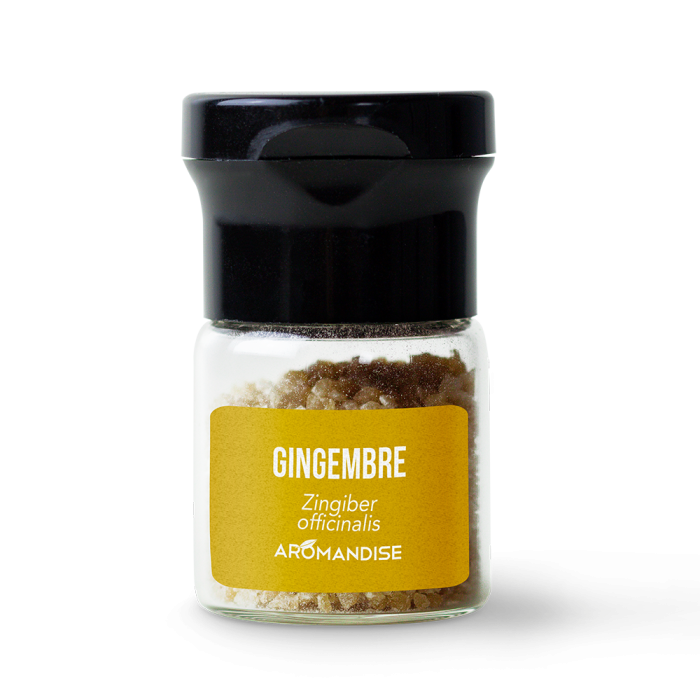 gingembre - cristaux d'huiles essentielles - Aromandise