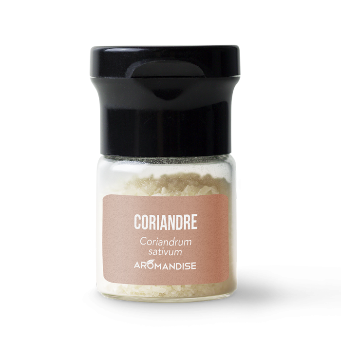 coriandre - cristaux d'huiles essentielles - Aromandise