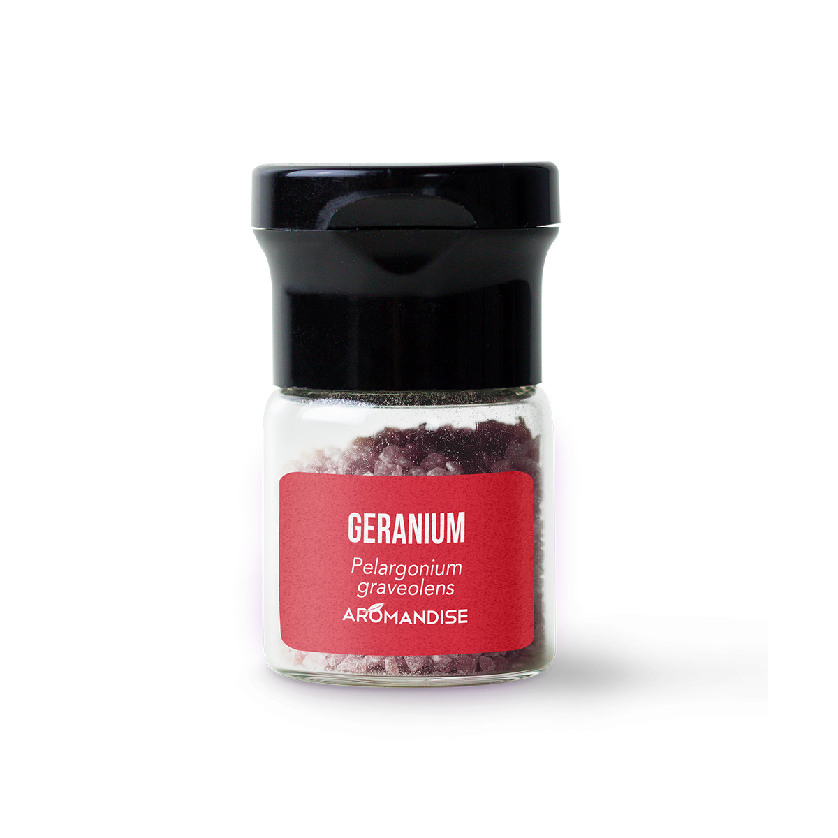 géranium - cristaux d'huiles essentielles - Aromandise - geranium 10g